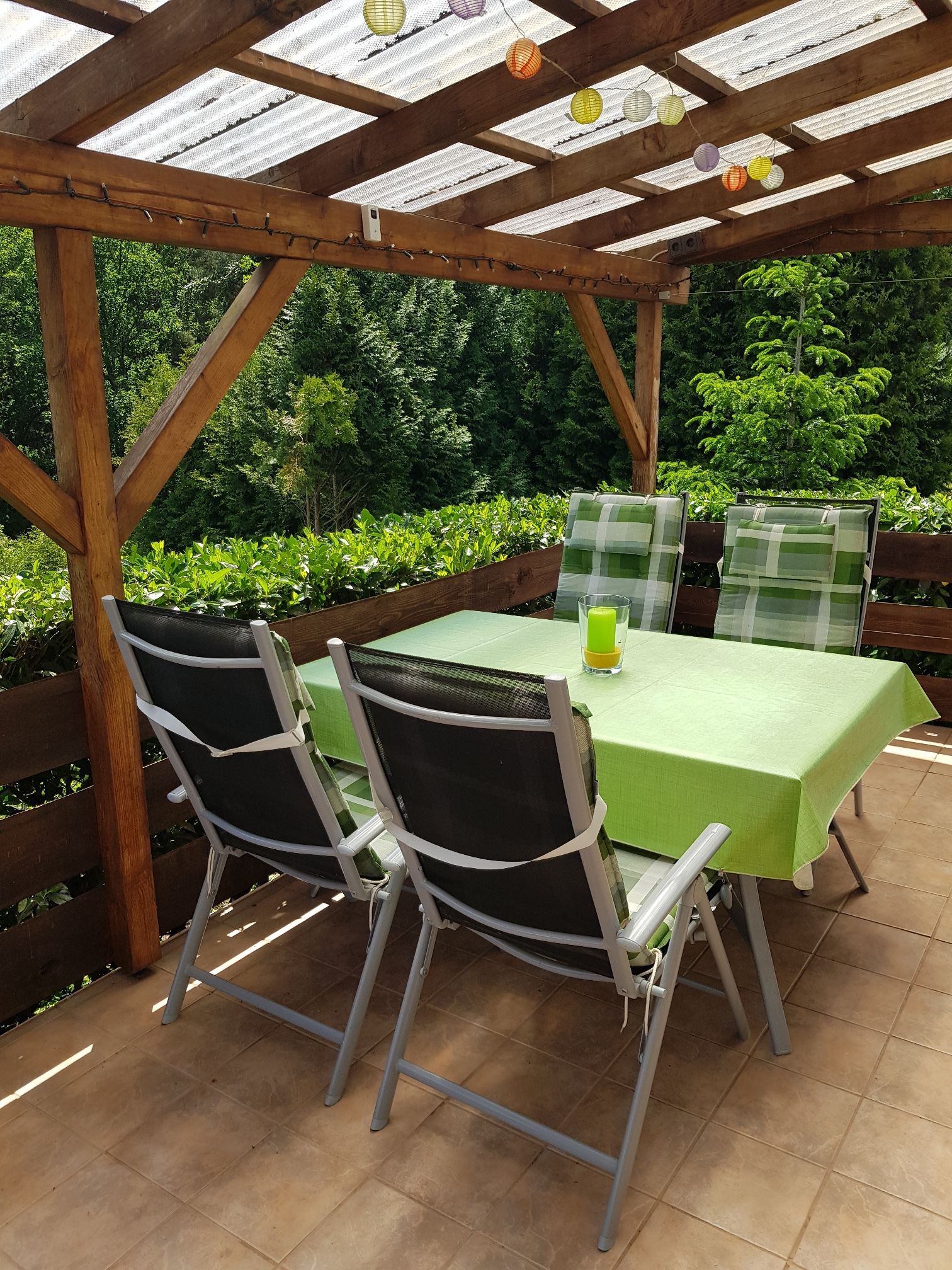 Bild der Terraasse